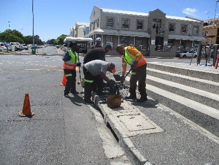 Repairing pavement 1