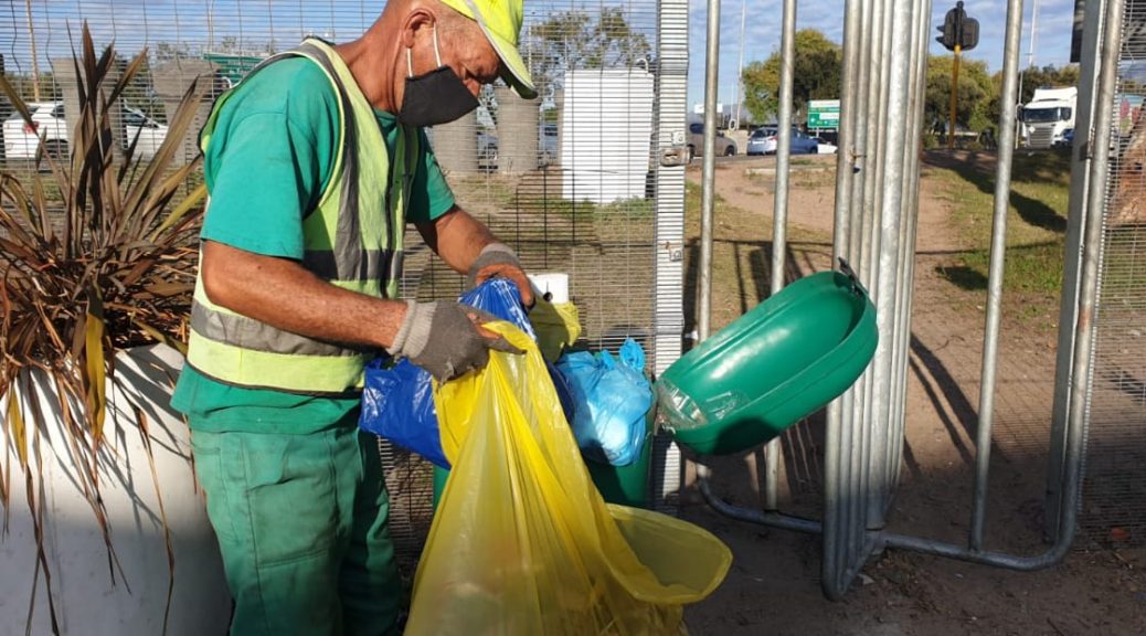 Cleaning up illegal dumping